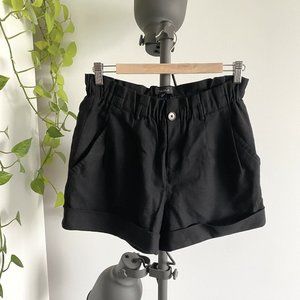 Aritzia Talula - High-Waisted Shorts - Women's US 10 - Black